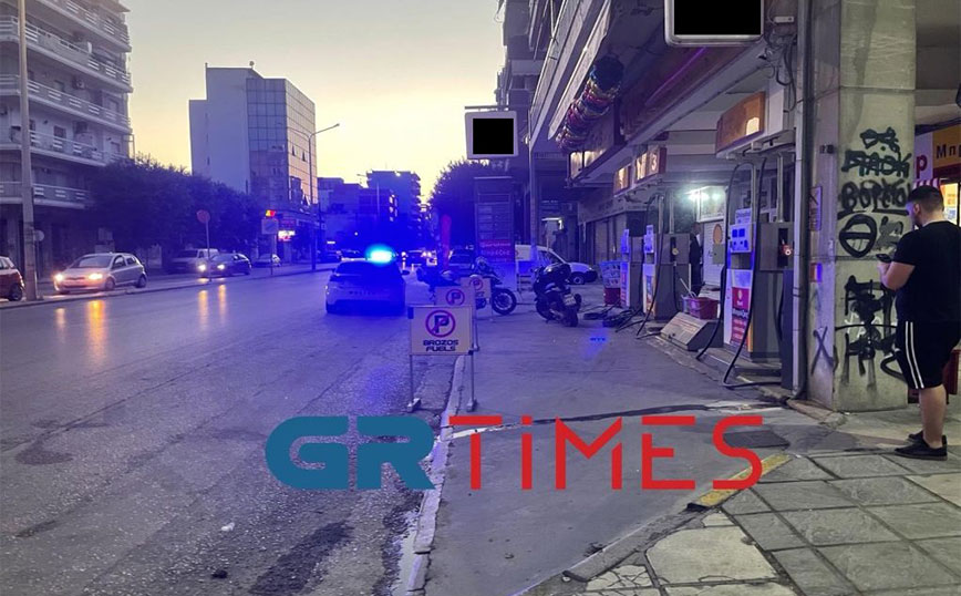 Ένοπλη ληστεία σε βενζινάδικο στο κέντρο της Θεσσαλονίκη &#8211; «Φορούσε καπέλο και κολάρο και μου έβγαλε όπλο»