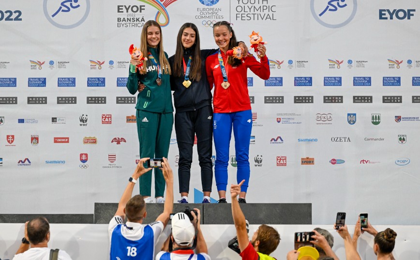 Χρυσό μετάλλιο για την Εβίνα Παναγιώτου Χρυσό μετάλλιο για την Εβίνα Παναγιώτου