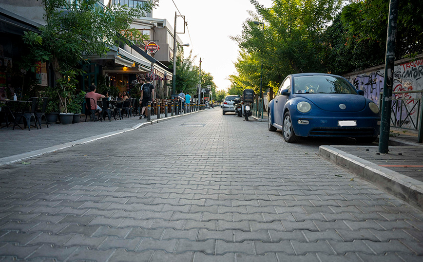 Δήμος Αθηναίων: Αποκαταστάθηκε ο πεζόδρομος της Περσεφόνης στο Γκάζι