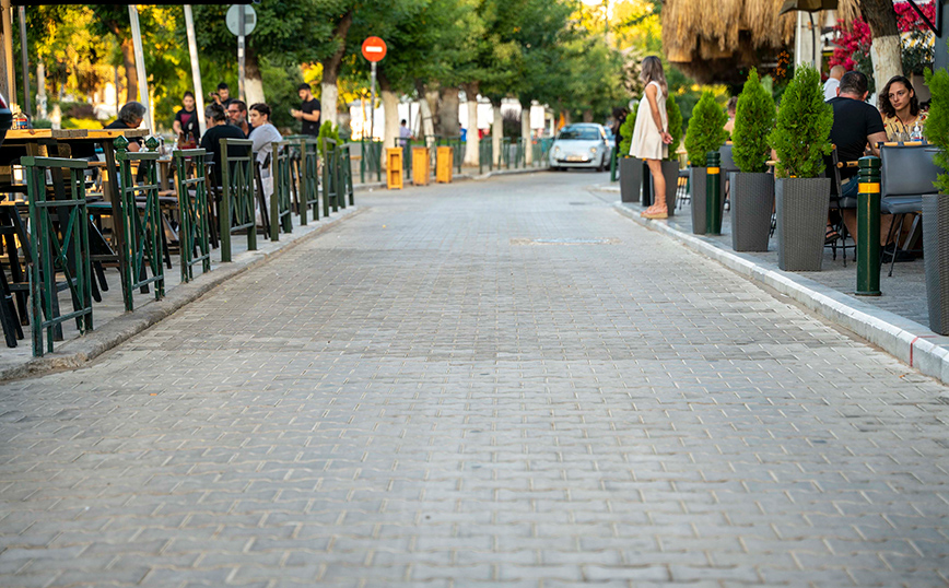Αποκαταστάθηκε ο πεζόδρομος της Περσεφόνης στο Γκάζι