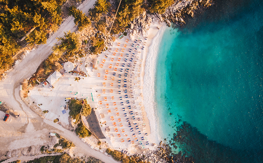 Ονειρικό το τοπίο στο Πόρτο Βαθύ στη Θάσο Ονειρικό το τοπίο στο Πόρτο Βαθύ στη Θάσο