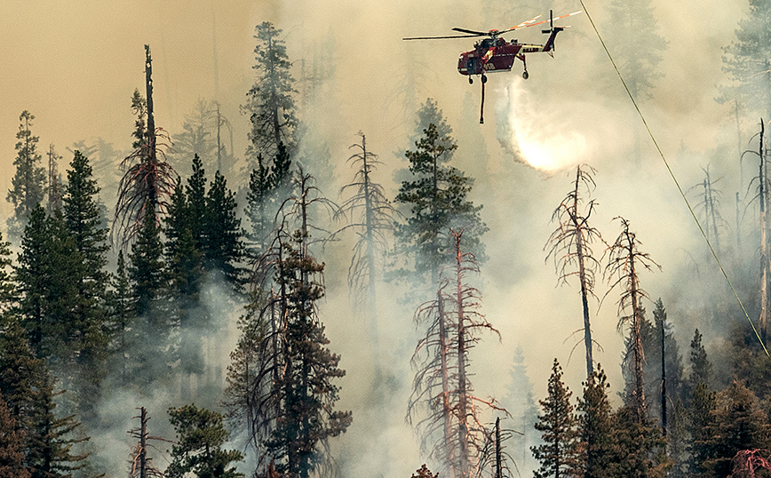 ΗΠΑ: Φωτιά εξαπλώνεται εκτός ελέγχου προς το Εθνικό Πάρκο Γιοσέμιτι