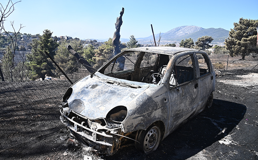 Φωτιά στην Πεντέλη: Ξεκίνησαν οι πρώτες αυτοψίες για την καταγραφή των ζημιών