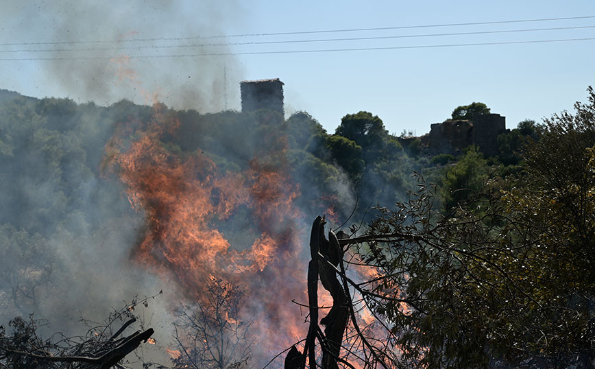 Πυρκαγιά στο Πόρτο Γερμενό