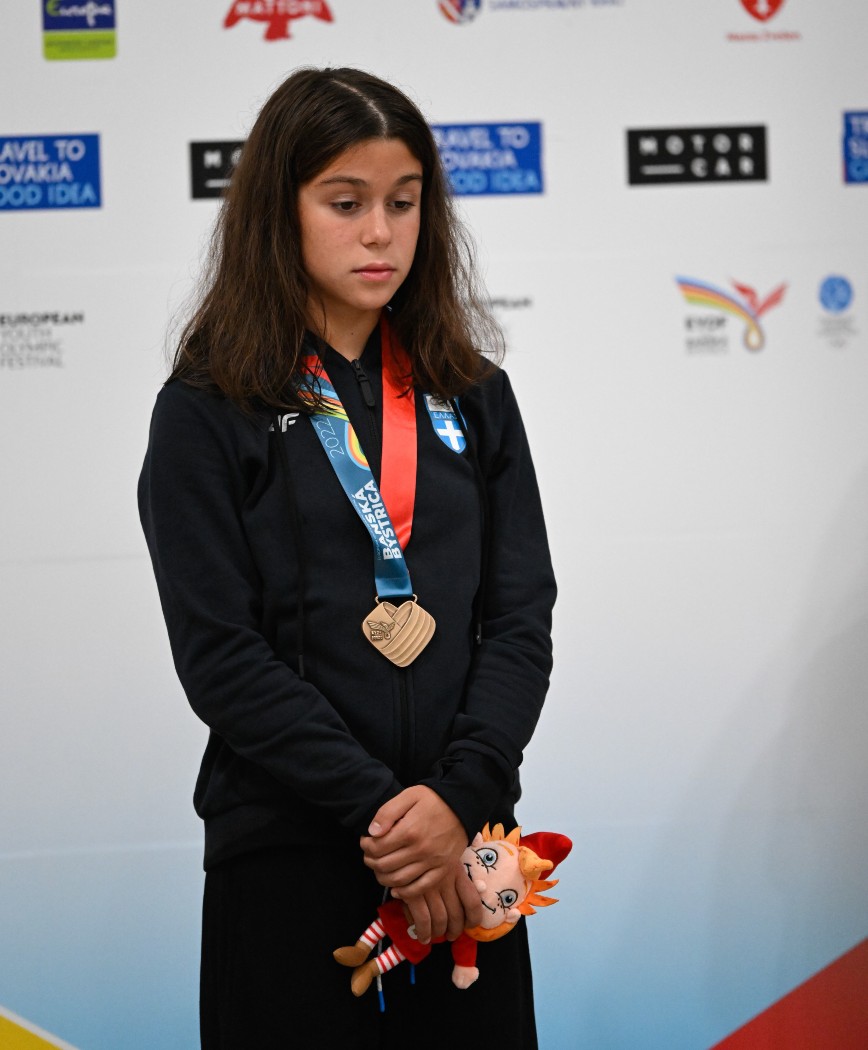 Χάλκινο μετάλλιο για την Αντωνία Ρακοπούλου Χάλκινο μετάλλιο για την Αντωνία Ρακοπούλου