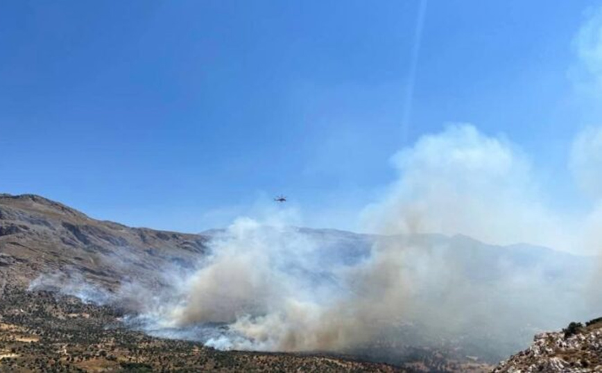 Φωτιά στο Ρέθυμνο: Προληπτική εκκένωση οικισμού  – «Δεν κινδυνεύουν τα χωριά», λέει ο δήμαρχος