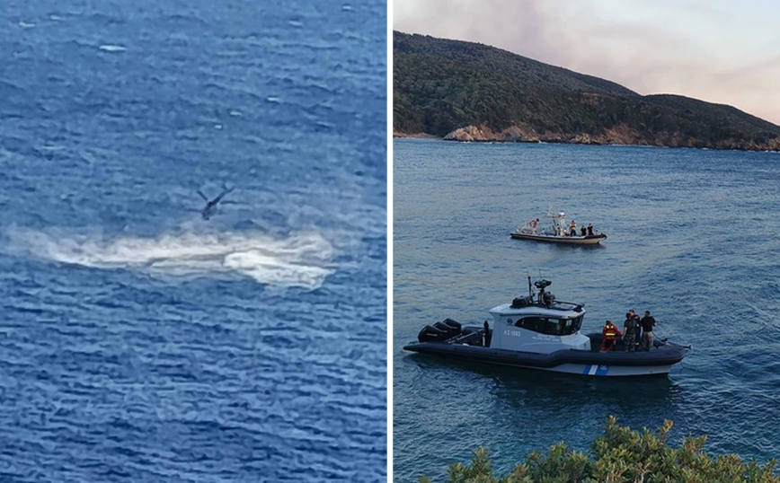 Σάμος: Συγκλονιστική η κατάθεση του πιλότου – «Ο άνεμος μας έριξε στη θάλασσα, το ελικόπτερο κόπηκε στα τρία»