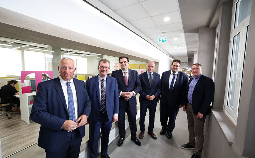 Το Telekom IT hub, τη νέα επένδυση της Deutsche Telekom στην Ελλάδα, επισκέφθηκε ο Υπουργός Ψηφιακής Διακυβέρνησης