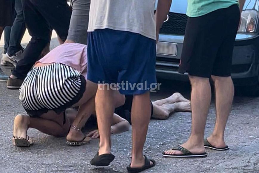 Σοκ στη Θεσσαλονίκη: Αυτοκίνητο παρέσυρε και χτύπησε ηλικιωμένη – Την έσωσαν περαστικοί