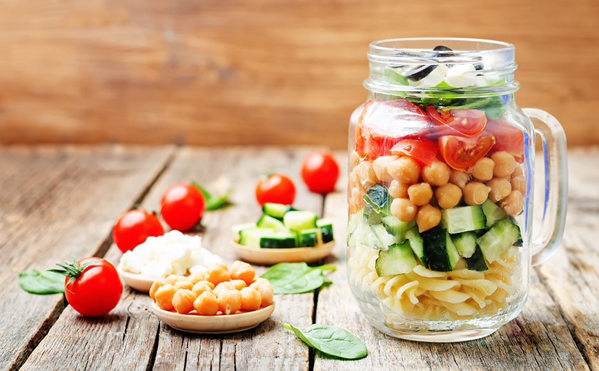 Ζυμαρικά με λαχανικά Ζυμαρικά με λαχανικά