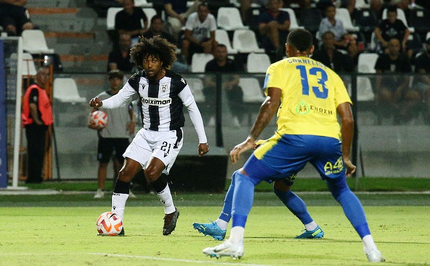 Φάση από τον αγώνα ΠΑΟΚ - Παναιτωλικός