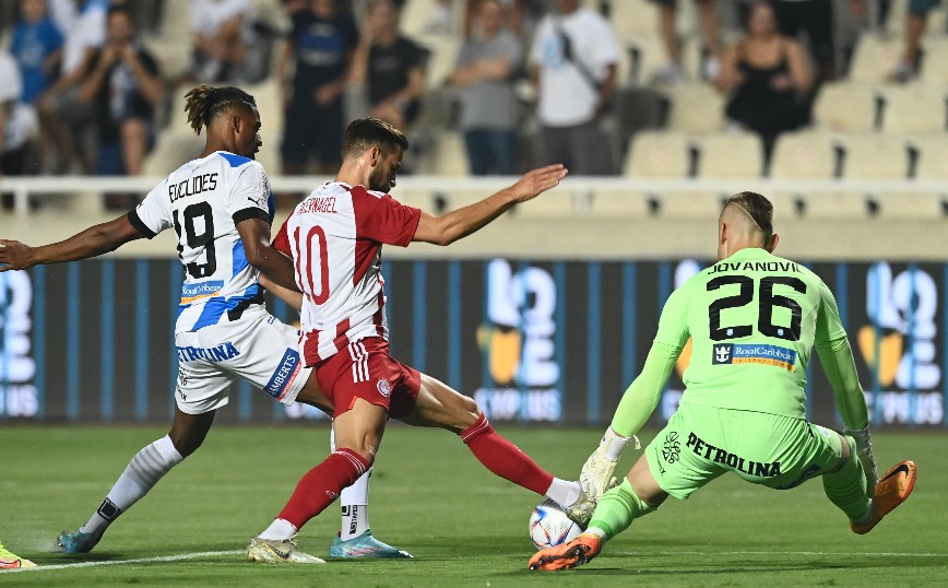 Απόλλων Λεμεσού – Ολυμπιακός: 1-1 στο 29′ ο Χουάνγκ