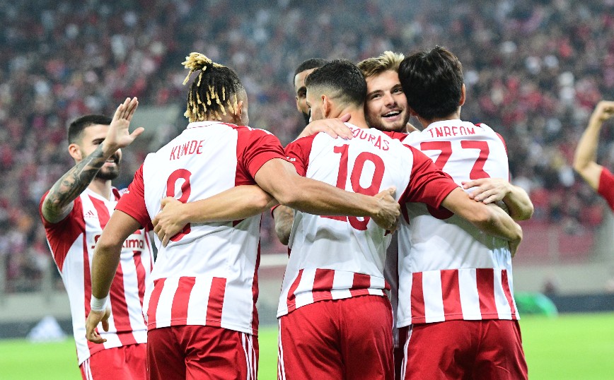 Ολυμπιακός – Απόλλων Λεμεσού: 1-0 στο 2′ ο Μασούρας