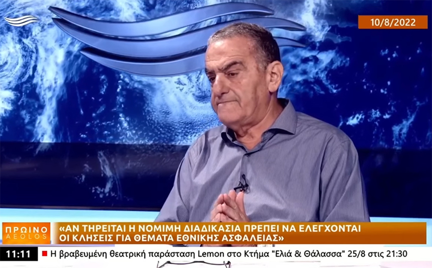 Αθανασίου: «Μπορούν να παρακολουθούνται βουλευτές αν υπάρχει θέμα εθνικής ασφάλειας» – Την αποπομπή του ζητάει ο ΣΥΡΙΖΑ