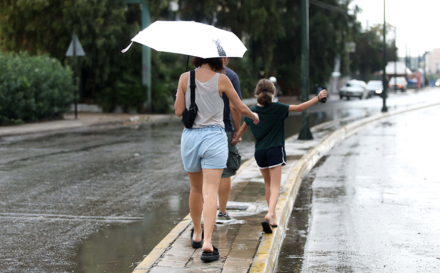 Έκτακτο δελτίο επικίνδυνων καιρικών φαινομένων: Βροχές, καταιγίδες και χαλάζι