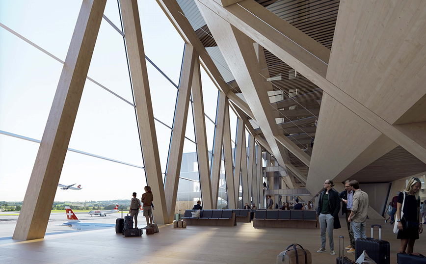 Ο μεγαλύτερος ξύλινος αεροσταθμός αεροδρομίου στον κόσμο Ο μεγαλύτερος ξύλινος αεροσταθμός αεροδρομίου στον κόσμο