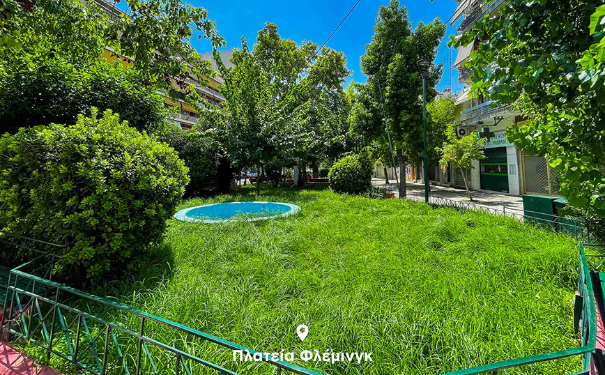 Δήμος Αθηναίων: 19 «πράσινες» αναπλάσεις μέσα στον Αύγουστο στις γειτονιές της πόλης
