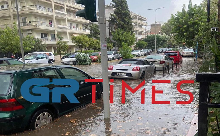 Κακοκαιρία: Μήνυμα του 112 στη Θεσσαλονίκη – «Αποφύγετε άσκοπες μετακινήσεις»