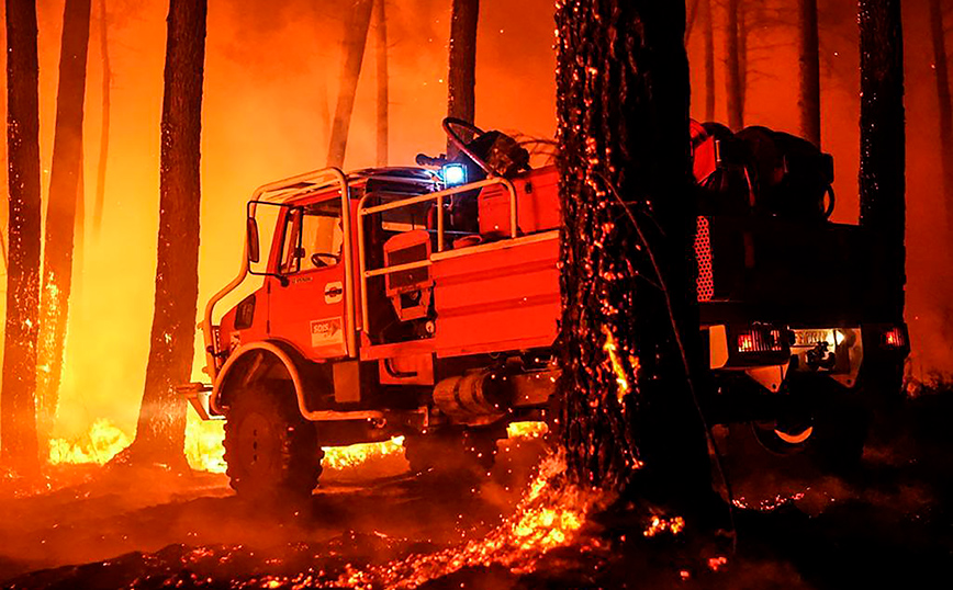 Φωτιές στην Ευρώπη: Ρεκόρ καμένων εκτάσεων το 2022