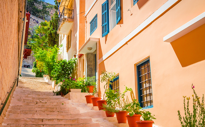 Γραφική γωνιά στο Ναύπλιο Γραφική γωνιά στο Ναύπλιο