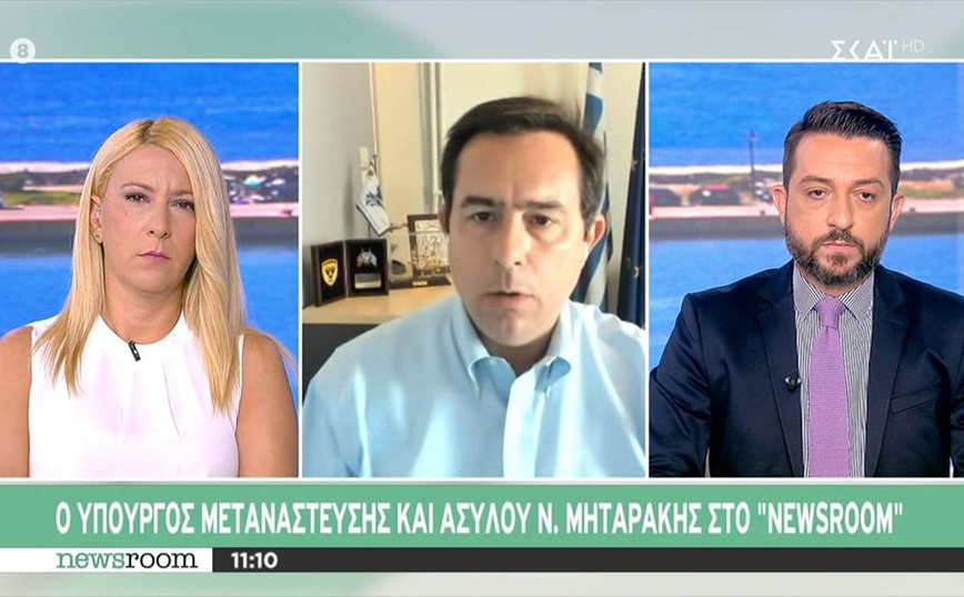 Μηταράκης για Έβρο: Πώς ήταν εγκλωβισμένοι οι μετανάστες 10 μέτρα από τις ελληνικές όχθες;