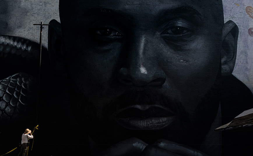 τοιχογραφία του Κόμπι Μπράιαν τοιχογραφία του Κόμπι Μπράιαν