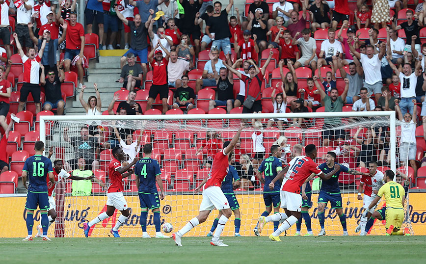 Σλάβια Πράγας – Παναθηναϊκός 2-0: Άναψε… κόκκινο στην Τσεχία για το «τριφύλλι» – Δείτε τα highlights