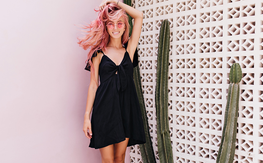 Ροζ μαλλιά Ροζ μαλλιά