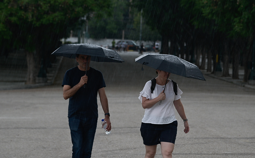 Κακοκαιρία στην Αθήνα Κακοκαιρία στην Αθήνα