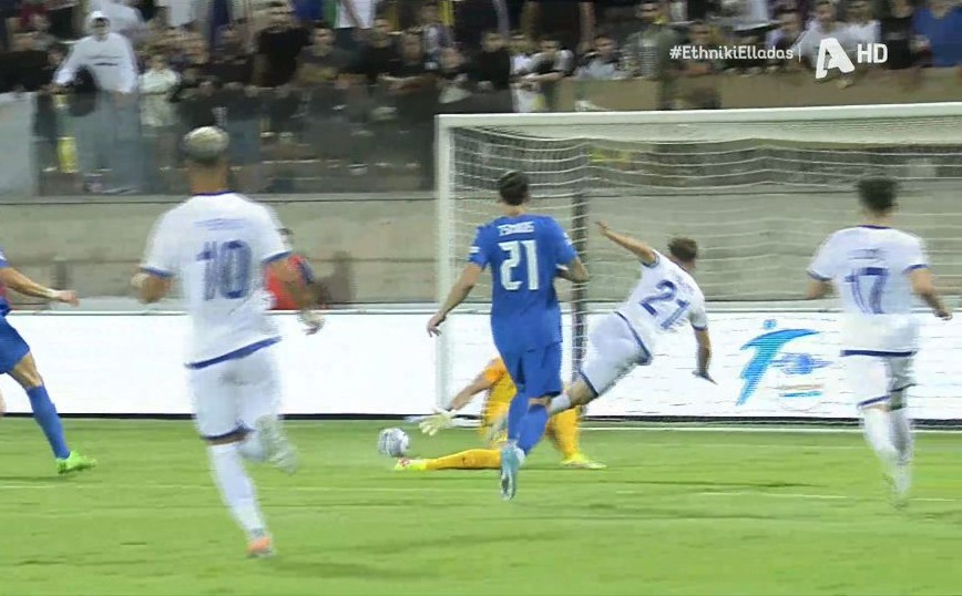 Κύπρος – Ελλάδα: 1-0 το σκορ στο ημίχρονο – Δείτε το γκολ