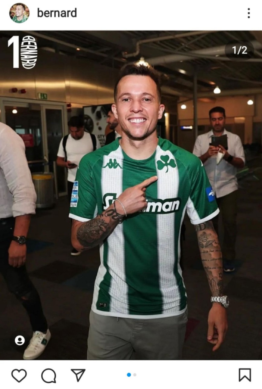 Το σχόλιο του Μαρσέλο στην ανάρτηση του Μπερνάρντ για τον Παναθηναϊκό Το σχόλιο του Μαρσέλο στην ανάρτηση του Μπερνάρντ για τον Παναθηναϊκό