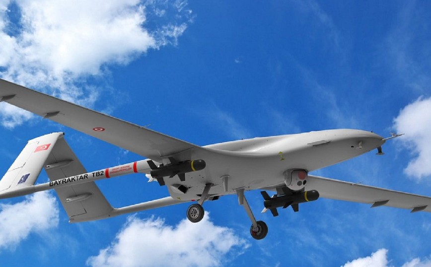 Υπερπτήση τουρκικού UAV πάνω από την Κίναρο