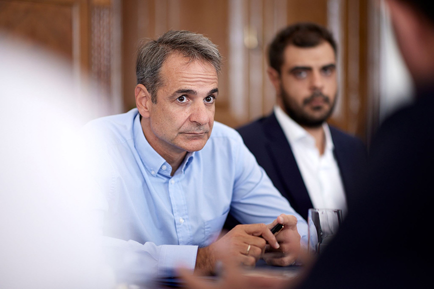 Επιστρέφει στην Αθήνα ο Κυριάκος Μητσοτάκης λόγω των πυρκαγιών