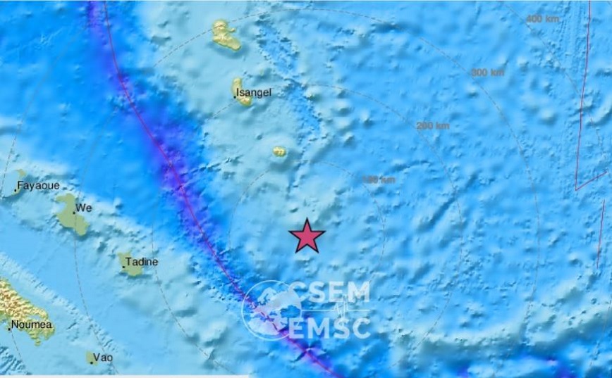 Ισχυρός σεισμός 7 Ρίχτερ στα νησιά Λόγιαλτι