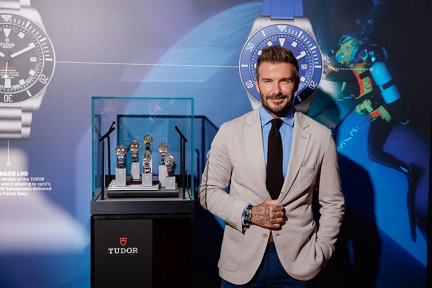 Στην Αθήνα ο David Beckham για το νέο μοντέλο Tudor Pelagos 39