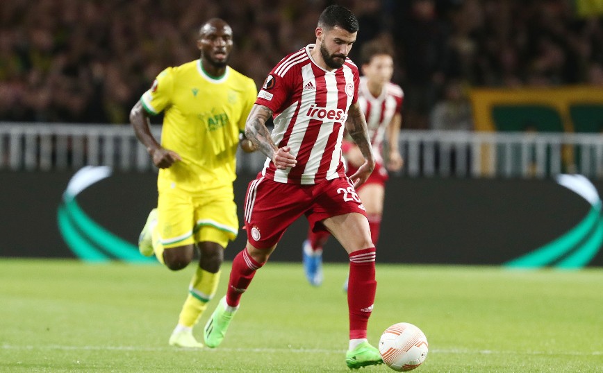 Ναντ – Ολυμπιακός: 1-1 στο 50′ με αυτογκόλ του Μουτουσαμί