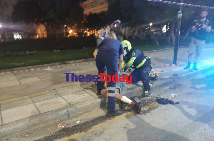 Θεσσαλονίκη: Αιματηρή συμπλοκή αλλοδαπών στο κέντρο – Δύο τραυματίες στο νοσοκομείο