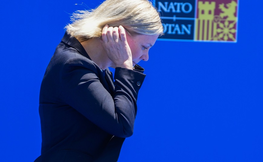 Σουηδία: Παραιτείται η πρωθυπουργός που έβαλε την χώρα στο ΝΑΤΟ – Έχασε οριακά στις εκλογές