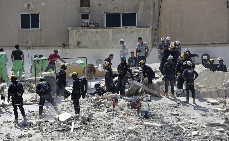 Ιορδανία: Οκτώ νεκροί από κατάρρευση τετραώροφου κτιρίου &#8211; Βρέφος ανασύρθηκε ζωντανό μετά από 24 ώρες
