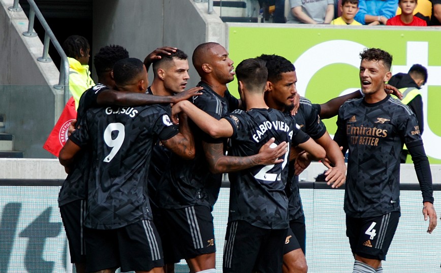 Premier League: Κορυφή η Άρσεναλ με 3άρα στη Μπρέντφορντ – Δείτε τα γκολ