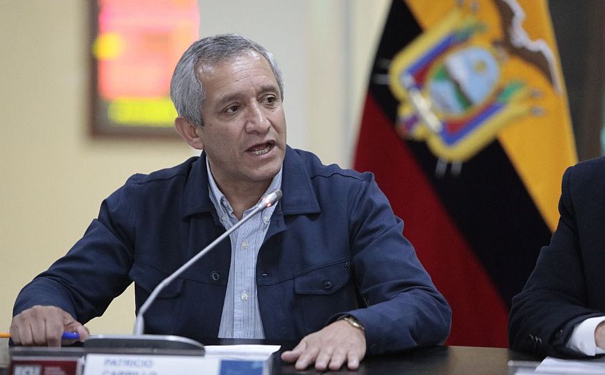 Ισημερινός: Αποπέμφθηκε ο υπουργός Εσωτερικών μετά τη δολοφονία δικηγόρου σε αστυνομική σχολή