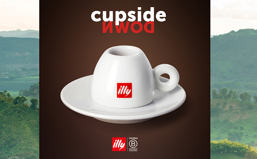 H illycaffè γιορτάζει την Παγκόσμια Ημέρα Καφέ με το #cupsidedown!