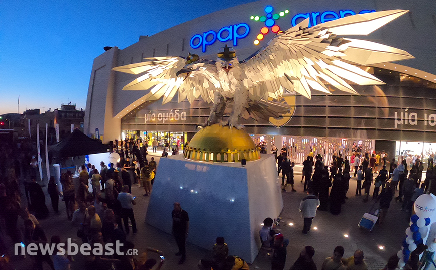 OPAP Arena: Η ΑΕΚ επιστρέφει σπίτι της &#8211; Εικόνες από τα εγκαίνια του νέου γηπέδου