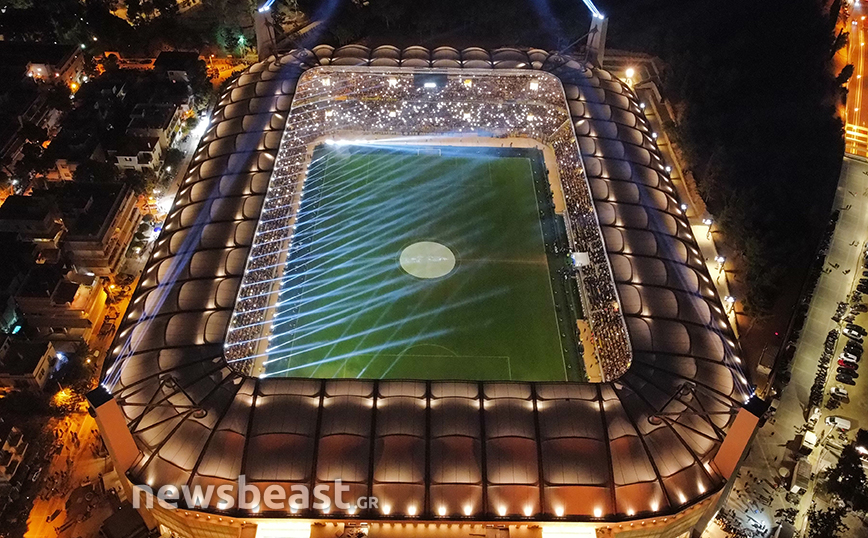 OPAP Arena: Βίντεο με την κατασκευή του γηπέδου από το μηδέν &#8211; Δείτε πλάνα από το εσωτερικό