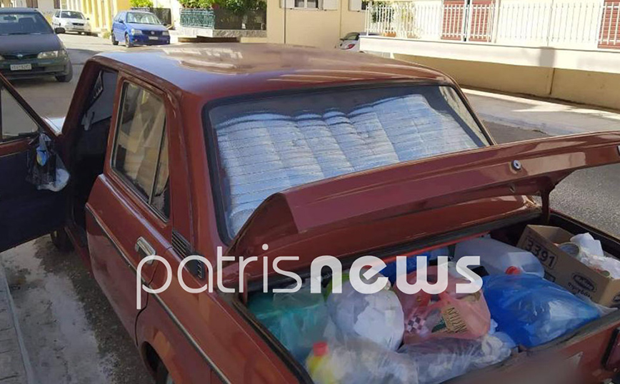 Ζουν στο αυτοκίνητό τους από τον περασμένο Φεβρουάριο Ζουν στο αυτοκίνητό τους από τον περασμένο Φεβρουάριο