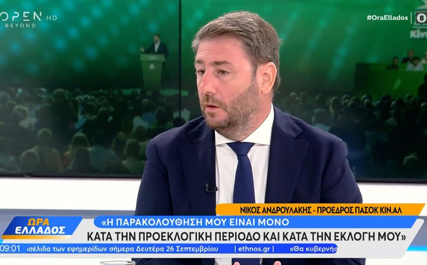 Ανδρουλάκης: Η άνοδος της ακροδεξιάς στην Ιταλία αποτελεί μια πολύ αρνητική εξέλιξη για την Ευρώπη