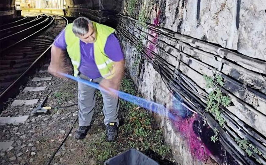 Δήμος Αθηναίων: Καθαρίστηκε από τα γκράφιτι ο χώρος της Αρχαίας Αγοράς