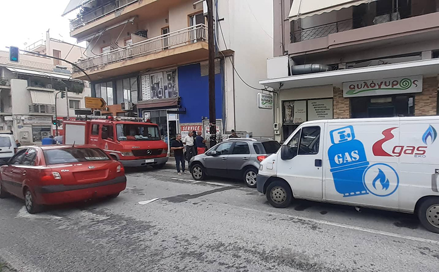 Δύο τραυματίες από έκρηξη σε ψητοπωλείο Δύο τραυματίες από έκρηξη σε ψητοπωλείο