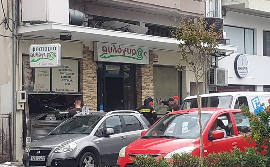 Δύο τραυματίες από έκρηξη σε ψητοπωλείο Δύο τραυματίες από έκρηξη σε ψητοπωλείο