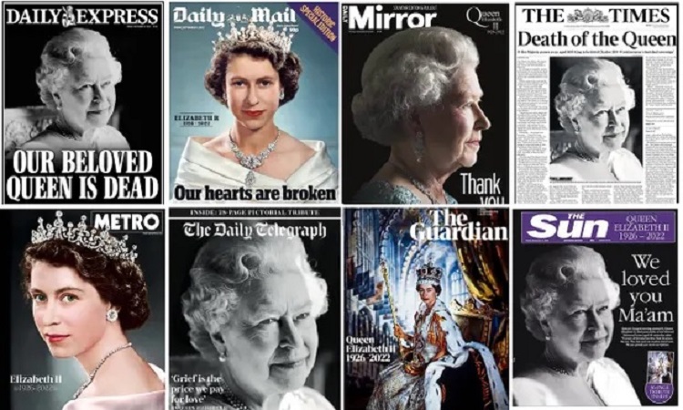 Θάνατος βασίλισσας Ελισάβετ: Τα πρωτοσέλιδα του Τύπου της Βρετανίας